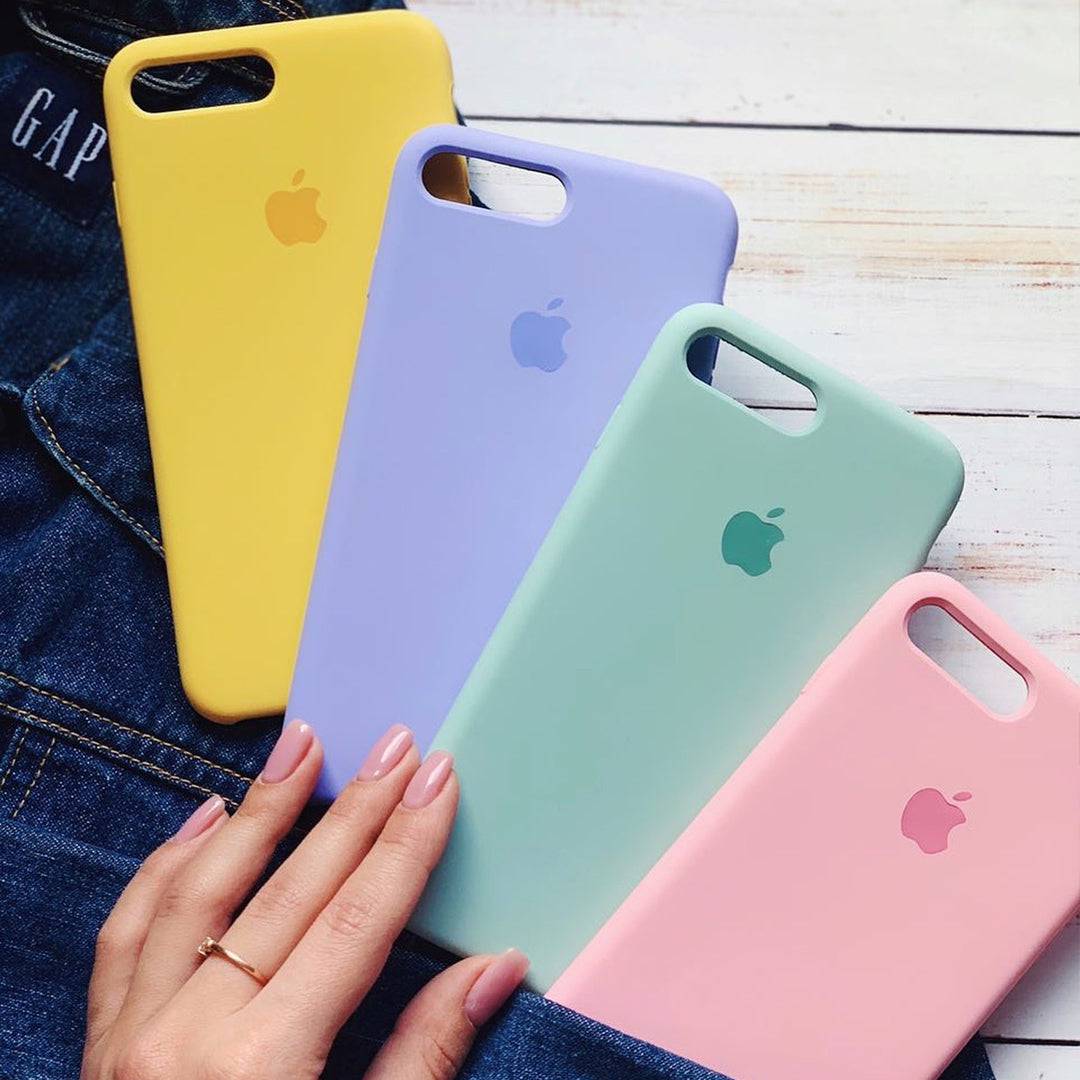 iPhone Silicone Case (Yellow)