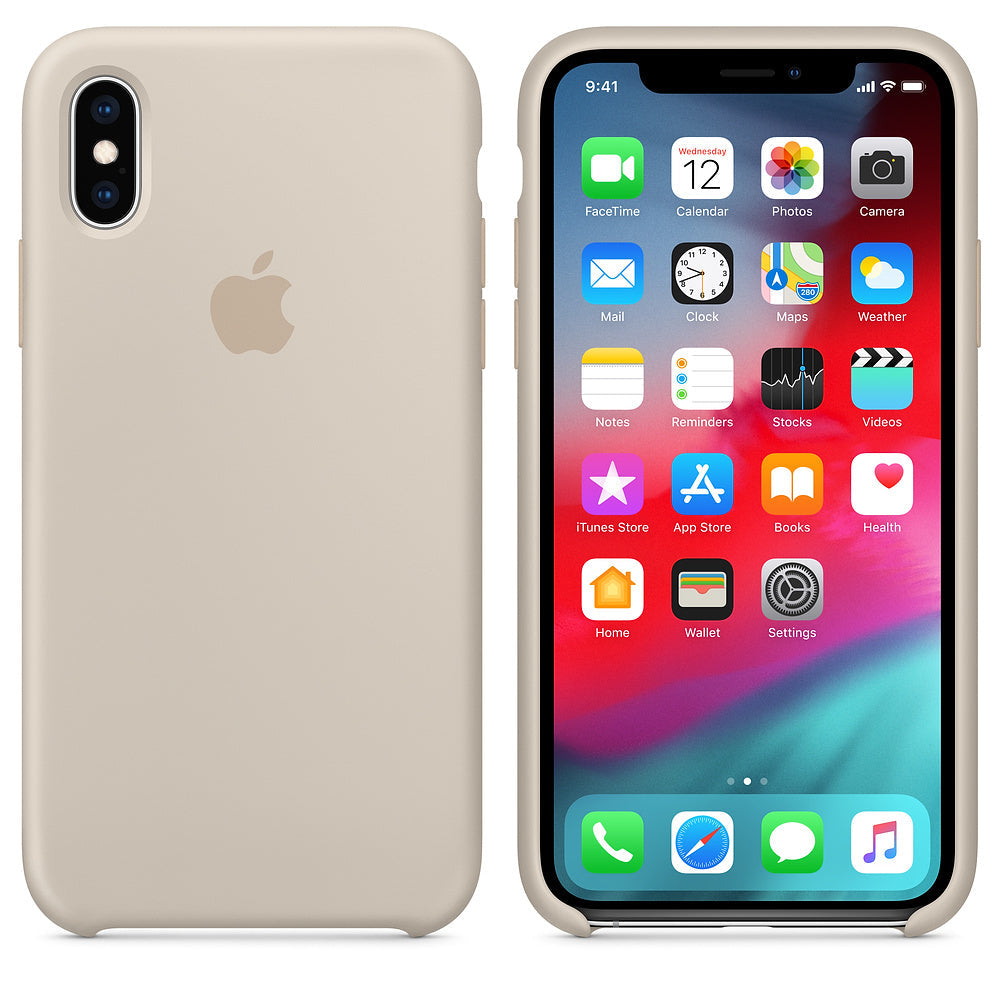 iPhone Silicone Case (Stone)