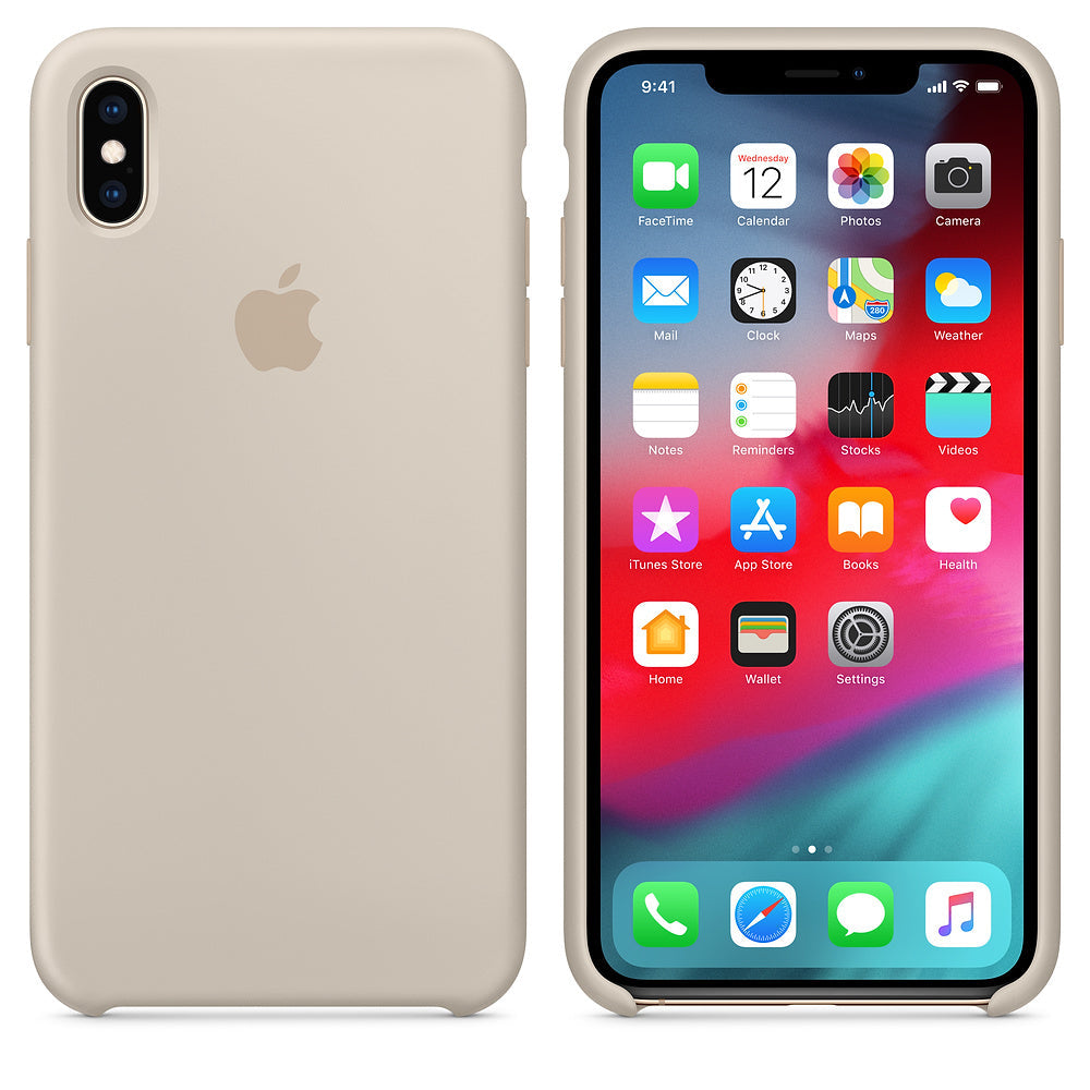 iPhone Silicone Case (Stone)