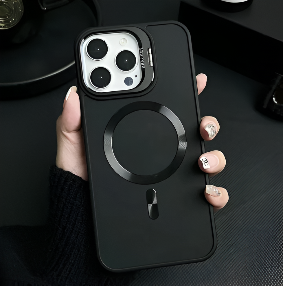 Metal Stand Magsafe Acrylic Case Iphone Series
