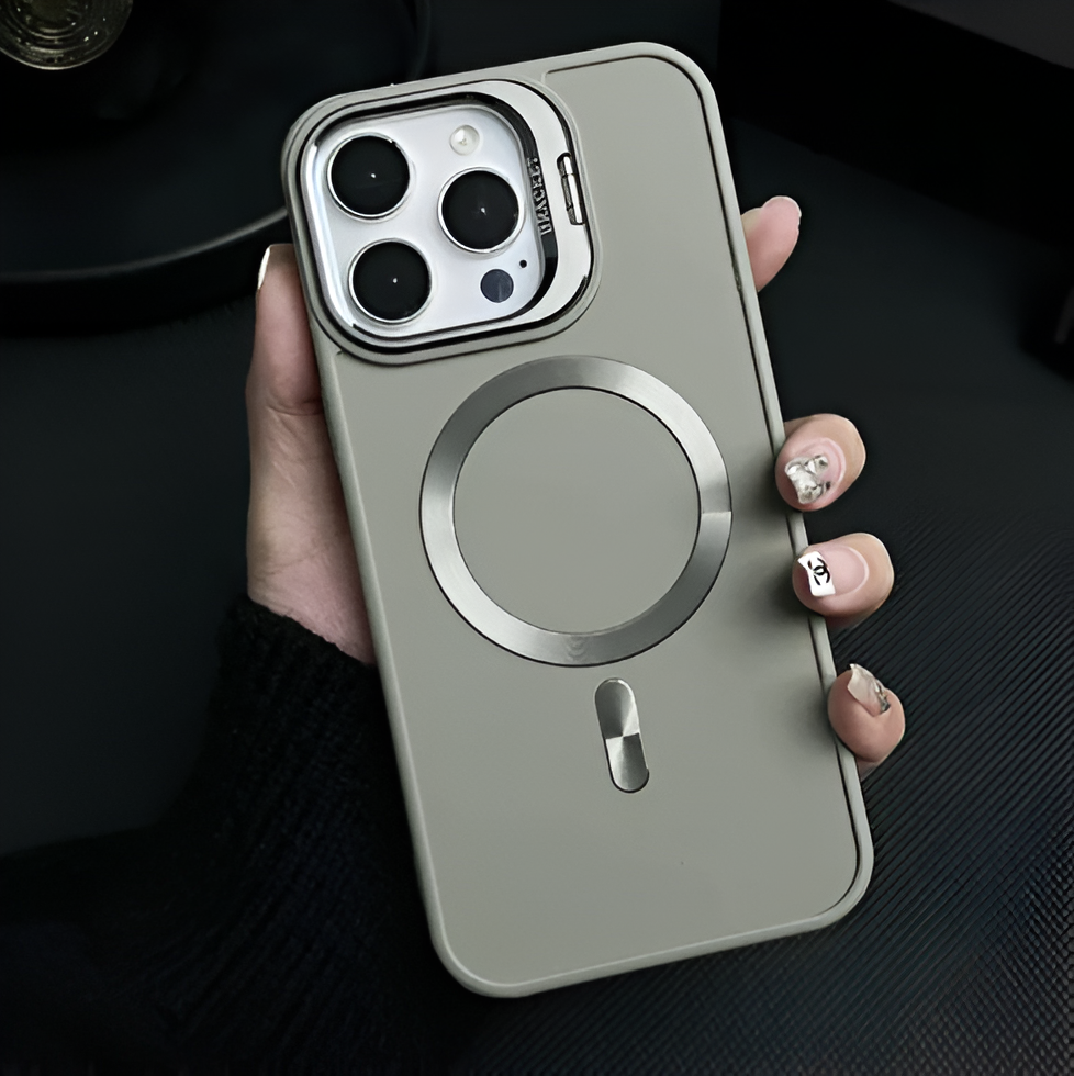 Metal Stand Magsafe Acrylic Case Iphone Series