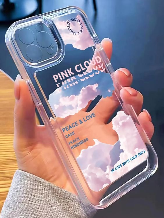 Pink Clouds Acrylic Case