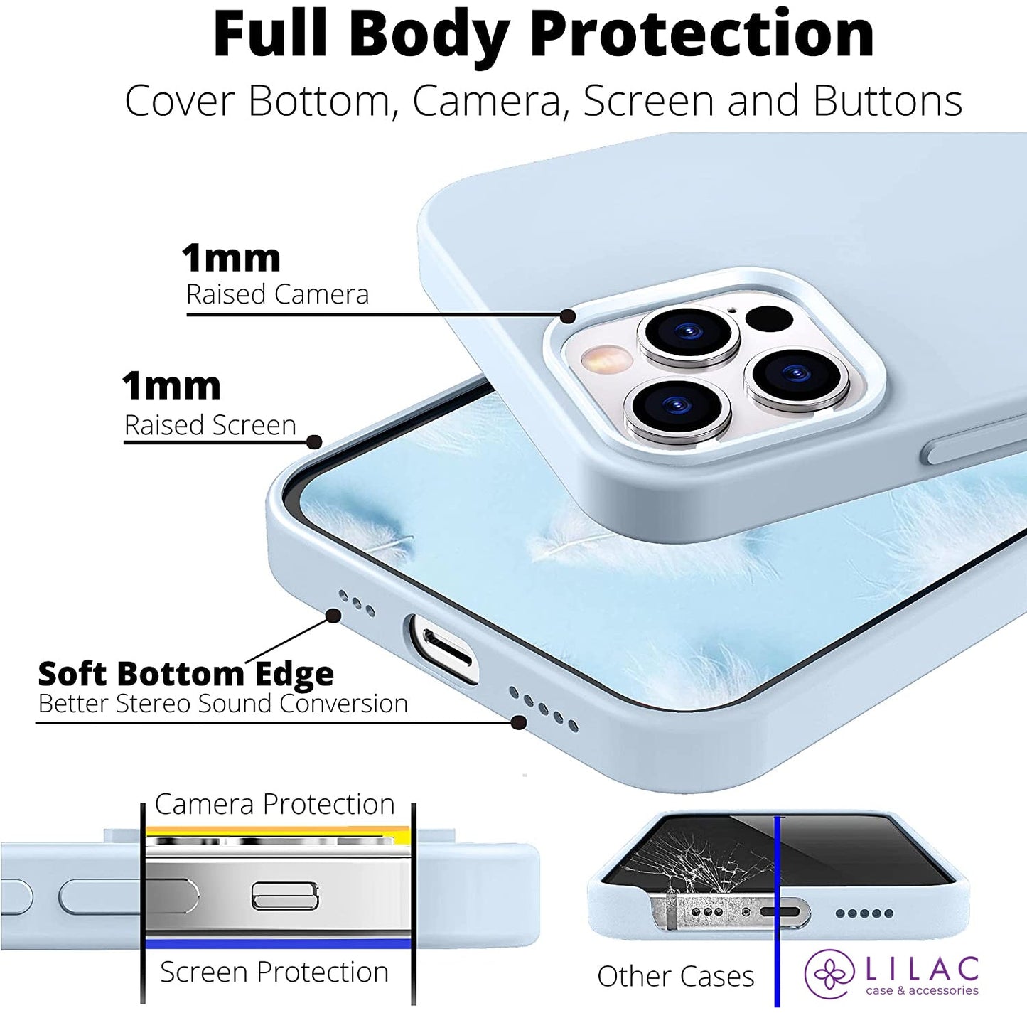 iPhone Silicone Case (Eggplant)