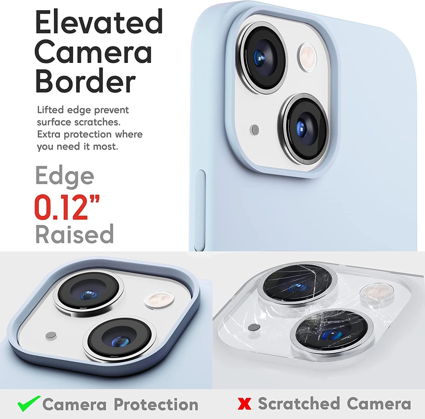 iPhone Silicone Case (Sky Blue)