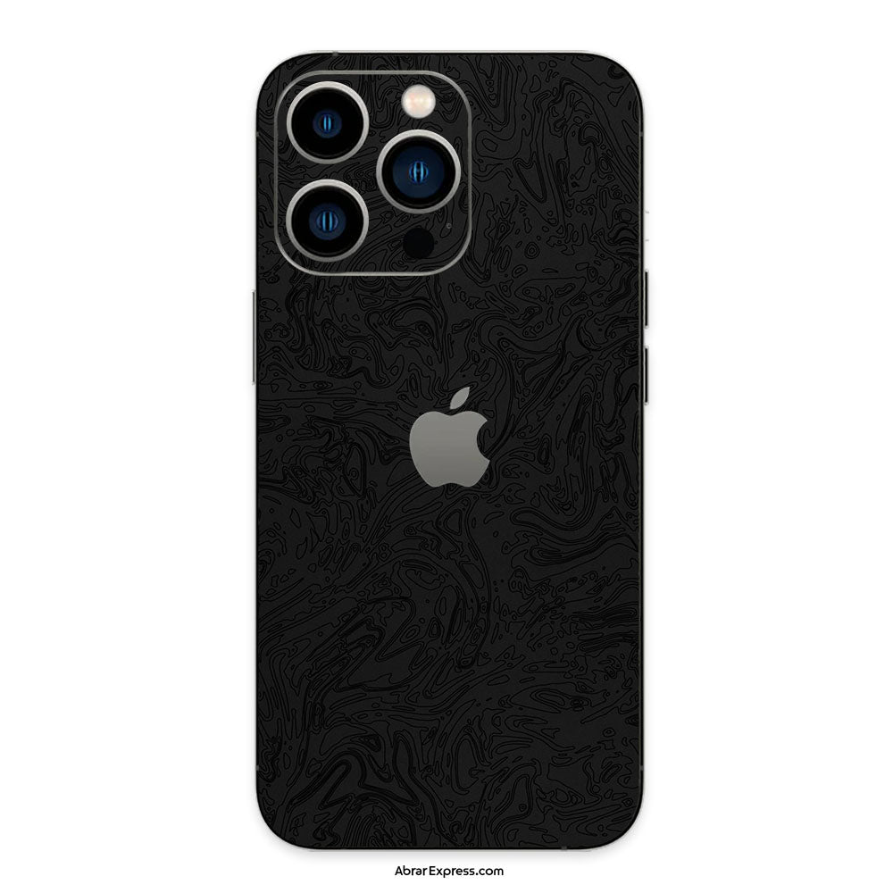 Black Lines Abstarct Phone Skin