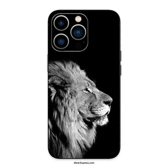 Black lion Phone skin