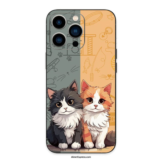 Cute Lovely Cats Phone Skin