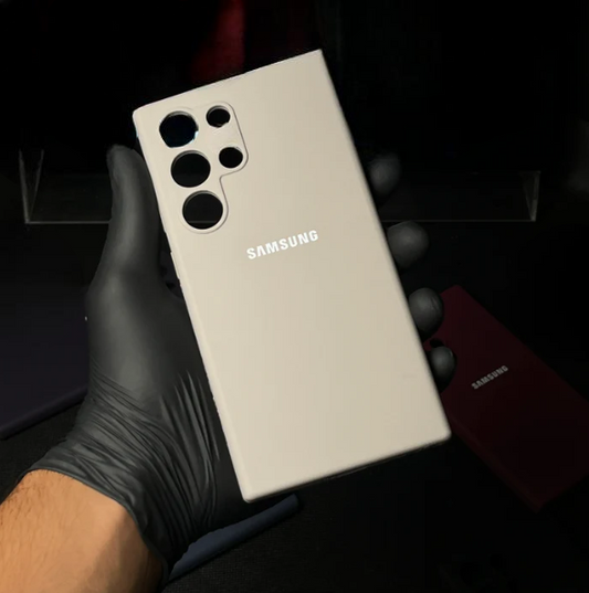 Samsung Light Grey silicon Case