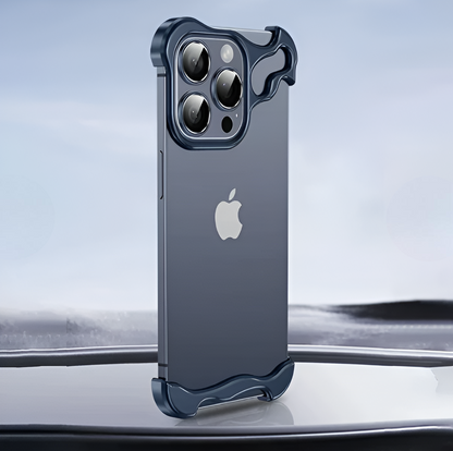 Premium Alloy Corner Pads Bumper With Metal Camera Lens Protection