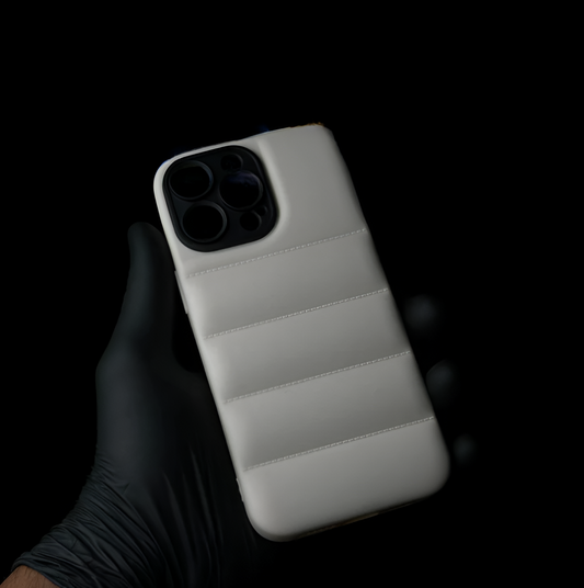 White Puffer Case