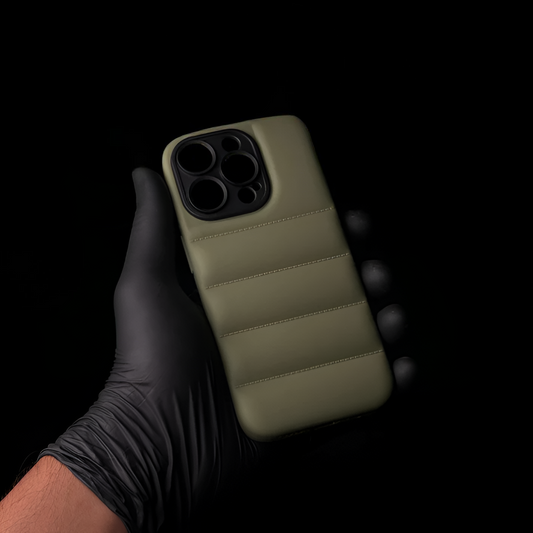 Army Green Puffer Case