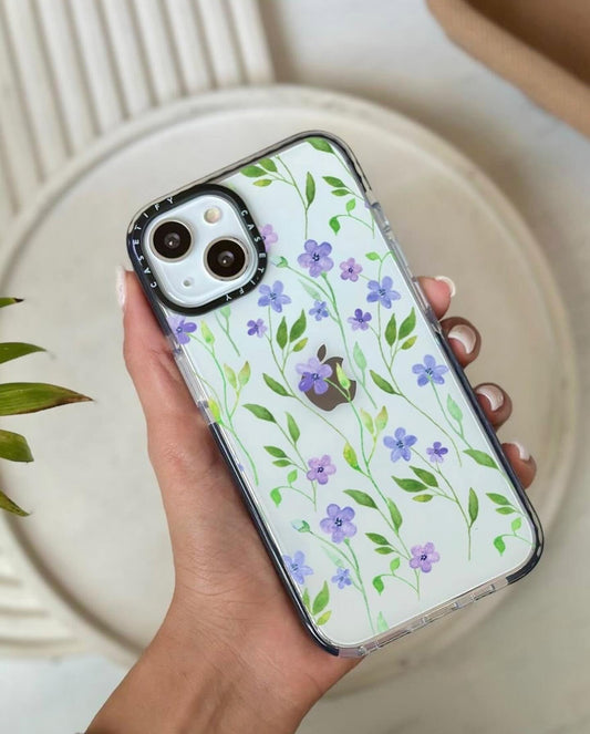 Purple Flower Reverb Case